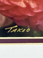 Takao Wakida, Flower Photograph 12×16