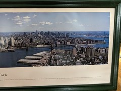 James Blakeway New York Twin Towers Lower Manhattan Liberty Ellis Isle 41″x13″