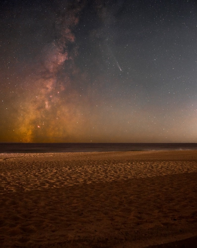 Photography Print #7 ( Comet, Milky Way, Beach)