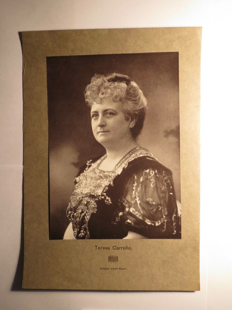 Teresa Carreño / Carreno / Photo Print
