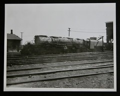 Union Pacific Steam Engine X4002 Locomotive 8×10 Photograph Vtg 50s Railway
