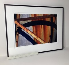 Fine Art Photograph Line and Shadow Silo Study Signed & Framed Limited Edition