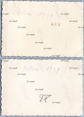 2x Rewahl West Pomerania 1939 – Family on the Beach – 1930s Poland Rewal – Photo 9x6cm
