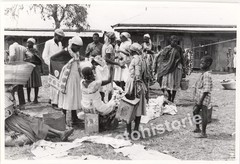 3x Photo Market Scenes in MOSHI Tanzania 1960s East Africa