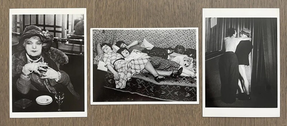 Super RARE! Brassai – Three Vintage Postcards, KIKI, Diamonds, Paris 1932-1933