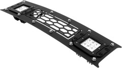 Compatible with Ford F-150 2018-2020 Lower Bumper Stainless Steel Black Laser Cu
