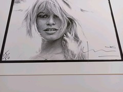 Bert Stern (1929-2013) – Brigitte Bardot – signed photo + COA