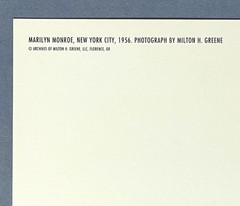 Marilyn Monroe Art Print Card Photo By Milton H. Greene 1956 Fotofolio 4.25”x 6”