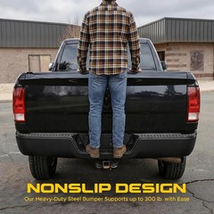 Rear Bumper Assembly Compatible with 2009-2018 Dodge Ram 1500/10-18 Ram 2500 350