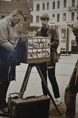 Original Alan Houghton fine art Photography «Street Photographer» 16 X 20 1968