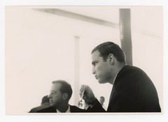 Marlon Brando Bob Willoughby Vintage Photo Hollywood MGM Commissary Actor Film
