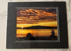 SIGNED THE SUNSET LADY EXPERIENCE PHOTO BY TODD SALAT-8 X10 Matted 11X14