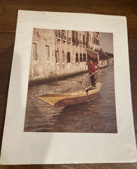 3 1970’s JAMES GITLITZ Original Photographs Children & Carriage – Gondola – Cafe