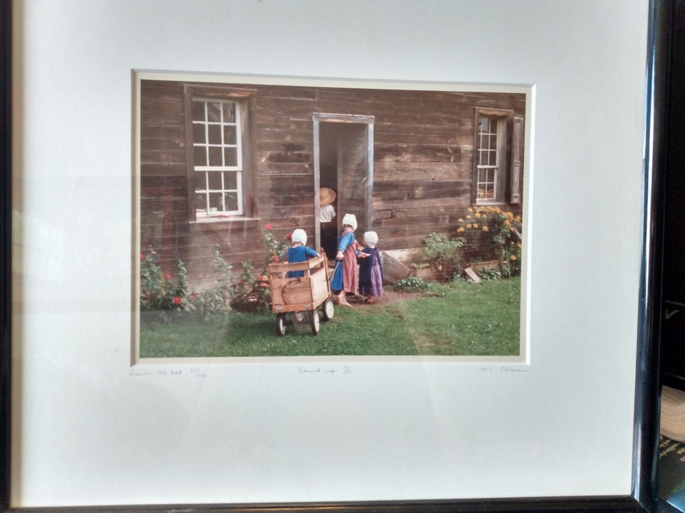 Bill COLEMAN PHOTOGRAPHY 2 framed photos.Signed.