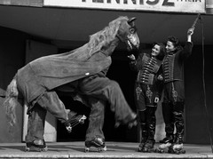 „Crazy Horse” on roller skates, world-famous circus production, István ELEK and