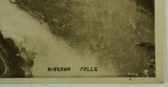 Vintage 3PC Lot WWII Era US B&W Photos NIAGARA FALLS Aerial View 7.5″ X 9.5″