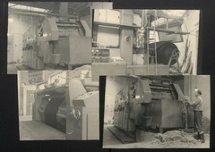 38 photographs Frohs, Reichenbach, view Reichenbach/Vogtland, VEB Textilve