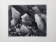 Richard Garrod, gelatin silver B&W photography, Garrapata Beach