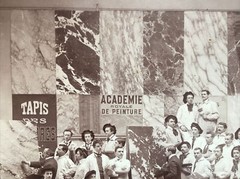 School of Painting 1905 Brussels Old Photography, G.Naroisse