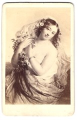 Photography Unknown Photographer and Place Paintings: Sunshine by C. Baxte Nude