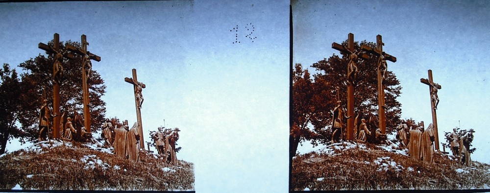Photography c1920 Path Cross Of Espelugues Mort De Jesus Christ Towards 1920