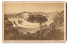 Photograph Carl Koch, Schaffhausen, view Schaffhausen, view to the Rhine