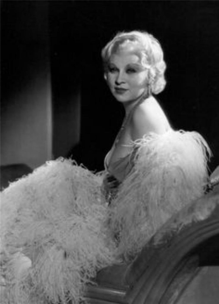 George Hurrell Mae West Matted Photolithograph Movie Star Actress