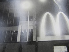 Signed Paul A. McDonough (1941–2025) b&w photo New York City at Night 1983