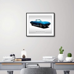 Classic Cars – 1965 Chevrolet Corvette in Nassau Blue – Muscle Car