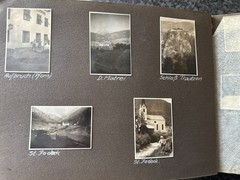 Old Photo Album Civilian with Flaws, Travel 1930s /90