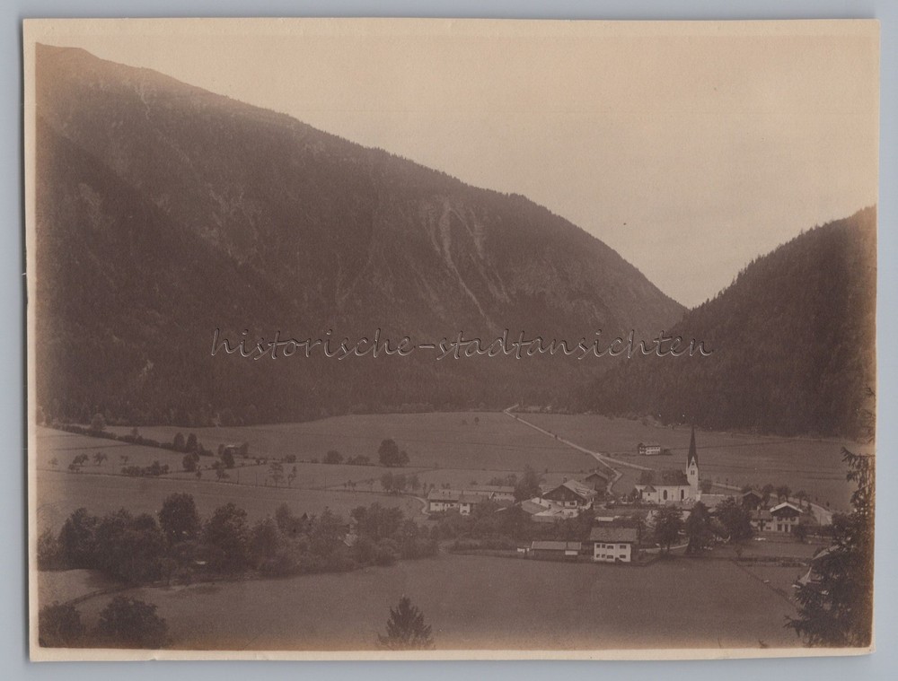 Bayrischzell 1921 – Town – Old Photo 1920s
