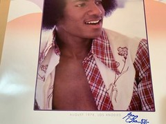 Gregg Cobarr, “Remembering Michael Jackson,” Signed Poster w/COA