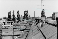Photo Print GDR Bernau 13×18 Stone Gate, SPW Tower, Roof of Block approx. 1985 #49_1568r