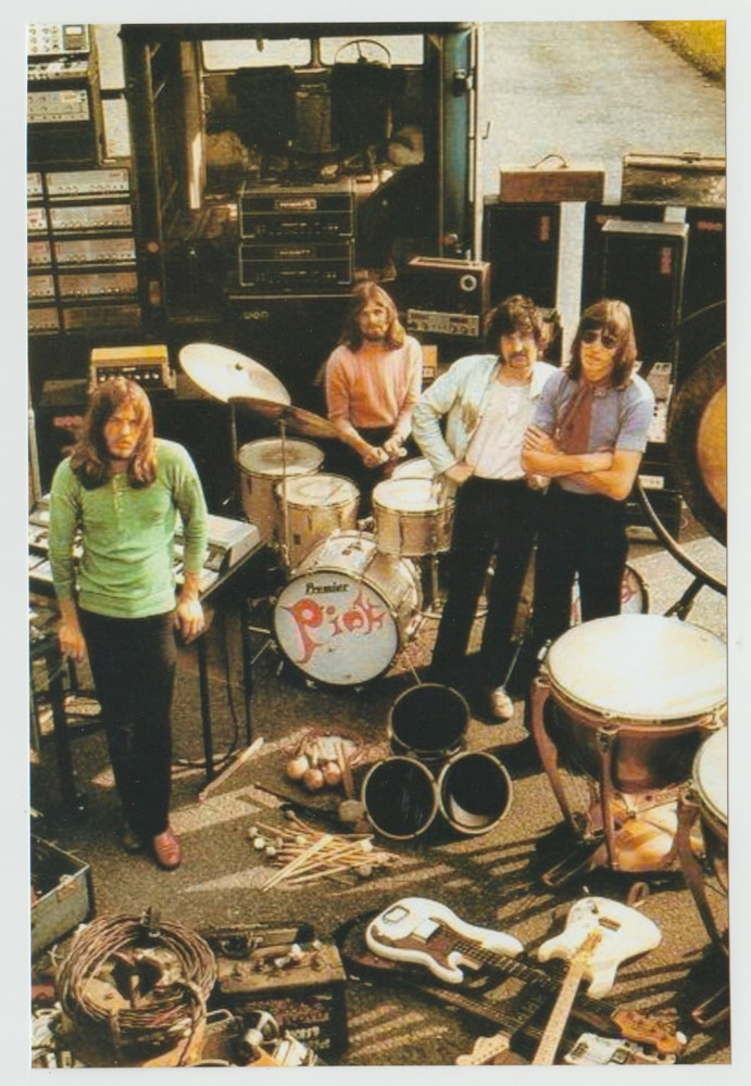 Pink Floyd Circa 1968 4×6 Re-Print #109