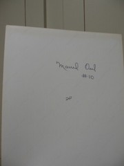 Wildlife Photographer William Weber Matted Seagull Signed-New, Geese, Marred Owl