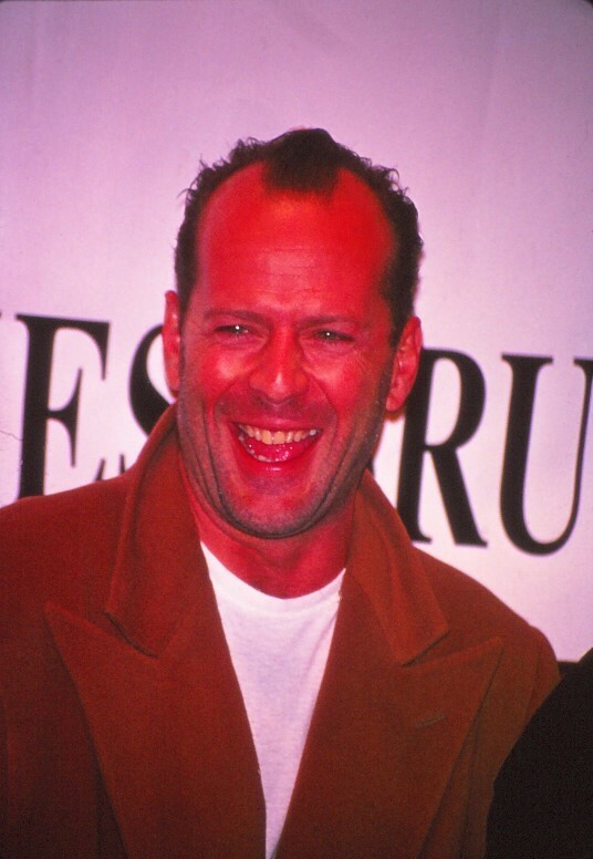 Dia Bruce Willis Celebrity Photo Agency 1994 KB Format Photographer P9-23-5-2