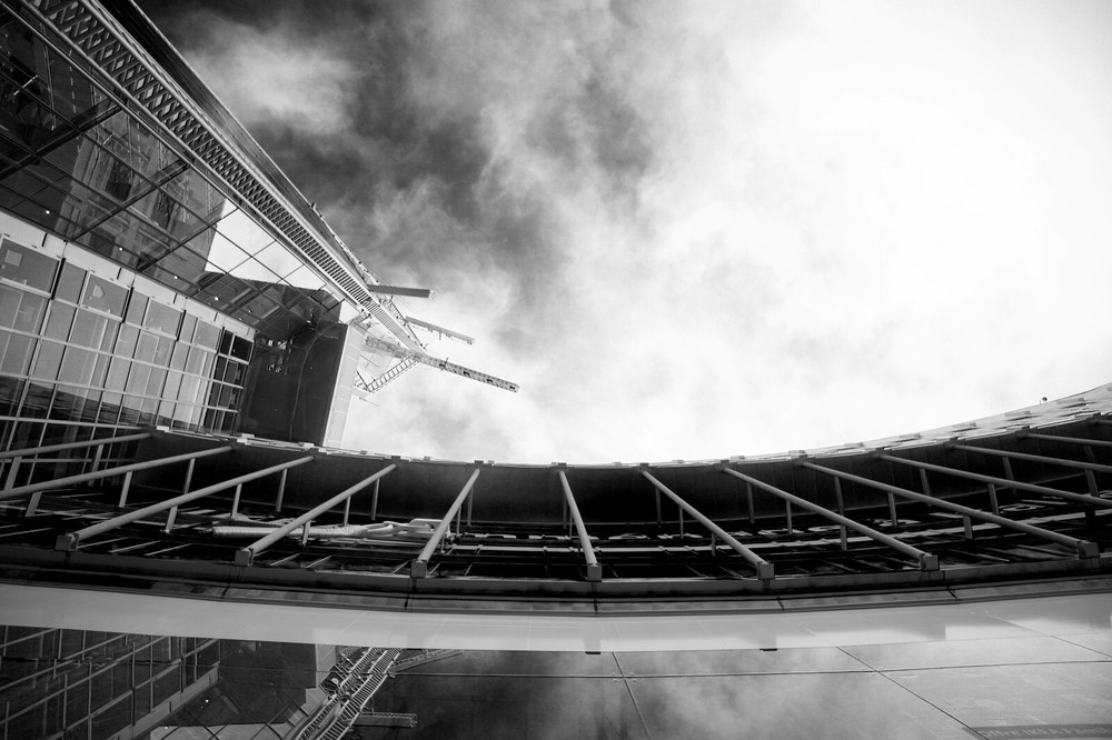 Genuine Baryta Photo Print Urbanism Zenith Paris 30X45cm
