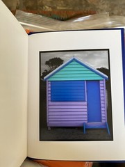 JUDY GELLES ‘Beach Box #39’, 2004 SIGNED Photo w/ Ltd. Ed. One Picture Book NEW