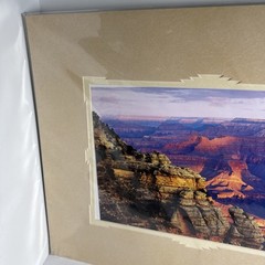 Grand Canyon Photograph Artist Signed James Thompson Double Matted 16 by 22