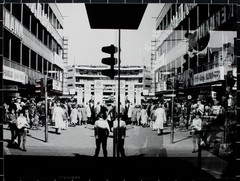 Gisela Franke Berlin Photography Shopping Center Square City Everyday Life 1982