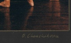 30x21cm org color photo Petra Bober 1989 ballerina Olga Chenchikova ballet
