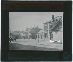 Belfort, Station, France, Photo Glass Plate, Black & White, Positive 8.5×10 Cm