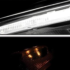 2PCS Headlights Assembly W/LED DRL for 2015 2016 2017 2018 Ford Focus S SE ST SE