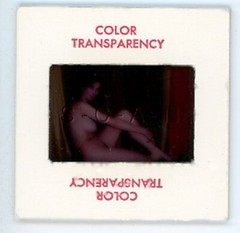 Org Nude Camera Club 60s 35mm Slide / Negative- Super Endowed- Brunette- Woman 4