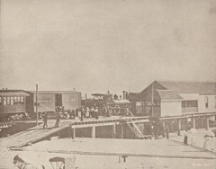 NEWPORT BEACH 1910’s TRAIN STATION Photo Print 961 11″ x 14″