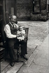 1940 1980s Original Helen Levitt New York City Street Proud Grandpa Art Photo