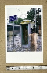 Chi Peng (b. 1981) Art Announcement Card 2005 – Telephone Booth – Chambers NYC