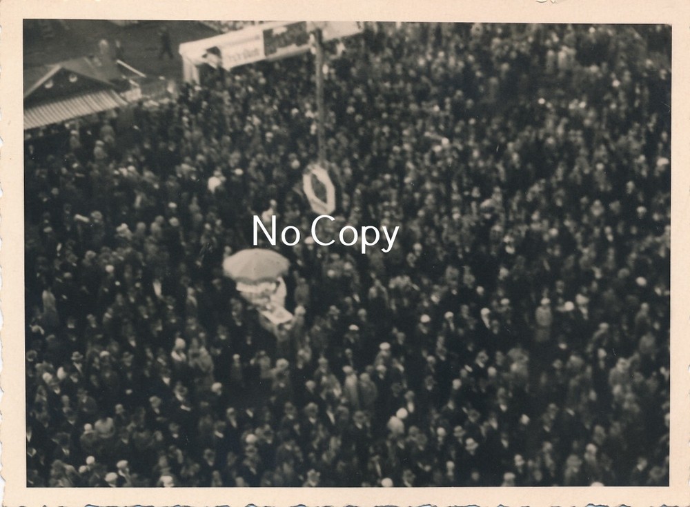 Munich Oktoberfest 1931 Black and White Silver Gelatin Print Photo X205