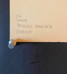 RARE OTTO HOPPE 1920 GRAVURE PRINT + PRINCESS MONCHASA
