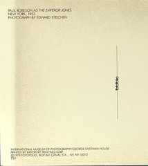 Paul Robeson As The Emperor Jones Art Print Card By Edward Steichen 4.25”x6”